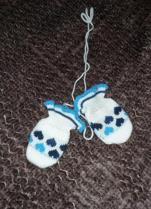 Детские царапки рукавички рукавицы