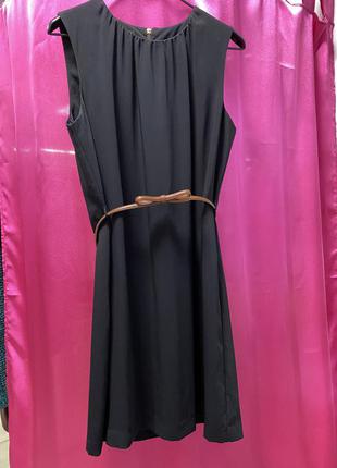 Класичне чорне плаття zara розмір xl
