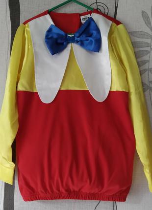 Карнавальный костюм клоун, шут на 7-8 лет disney3 фото