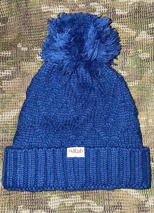 Шапка rab cable beanie, оригинал, one size1 фото