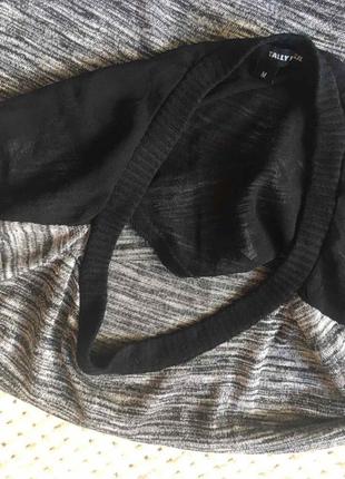 Джемпер свитер кофта tally weijl m 46  красивый3 фото