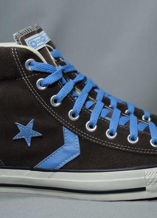 Converse star player ev mid високі кеди кросівки чоловічі замшеві. індонезія оригінал 44 р/28.5 см