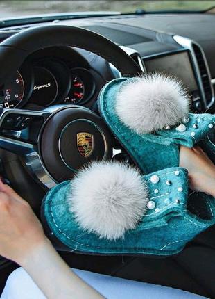 Валенки дизайнерскі ручної роботи.