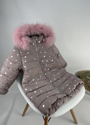 Зимове пальто тепле на флісі до -308 фото
