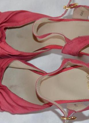 Замшеві Босоніжки topshop розмір 38 босоніжки 38 розмір5 фото