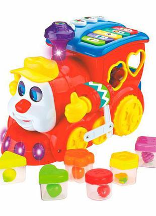 Іграшка hola toys паровозик (556)1 фото