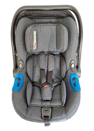 Автокресло welldon diadem new (графитовый) + база isofix (bs06n-tm-002)2 фото