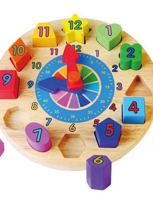 Пазл viga toys "годинник" (59235)