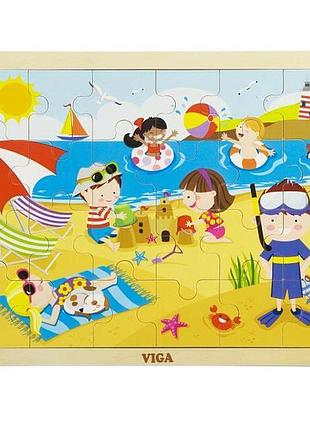 Пазл viga toys "пори року. літо" (51270)