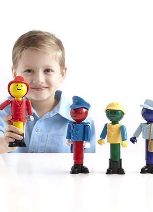 Набор фигурок к конструкторам guidecraft better builders профессии (g8304) 6