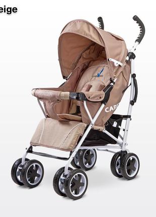 Дитяча прогулянкова коляска caretero spacer beige