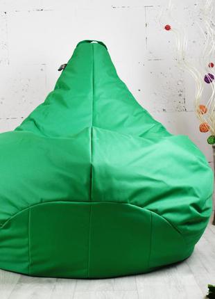 Крісло груша оксфорд зелений2 фото