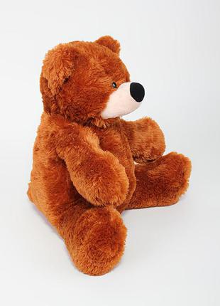 Плюшева іграшка ведмідь аліна бублик 95 см коричневий2 фото