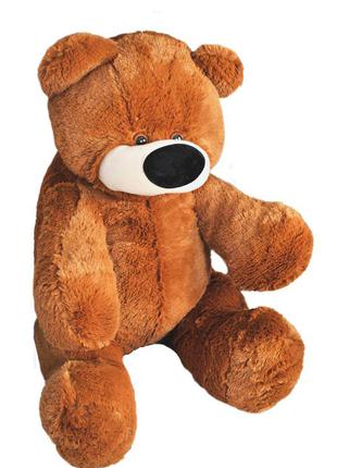 Плюшевая игрушка медведь алина бублик 95 см коричневый1 фото