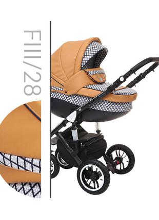 Детская универсальная коляска 2 в 1 baby merc faster style 3 flli/28