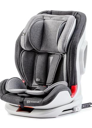 Автокрісло kinderkraft oneto3 black/gray (kkfone3blgr000)