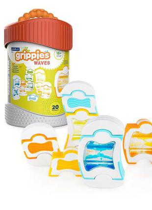 Конструктор guidecraft grippies waves, 20 деталей (g8323)