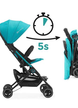 Прогулочная коляска kinderkraft mini dot turquoise (kkwminitrq0000)3 фото