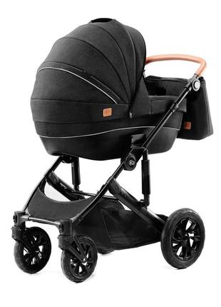 Универсальная коляска 2 в 1 kinderkraft prime black (kkwprimblk0200)