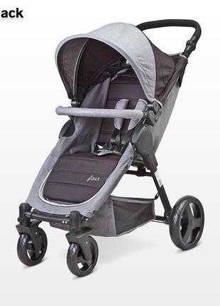 Детская прогулочная коляска caretero four black