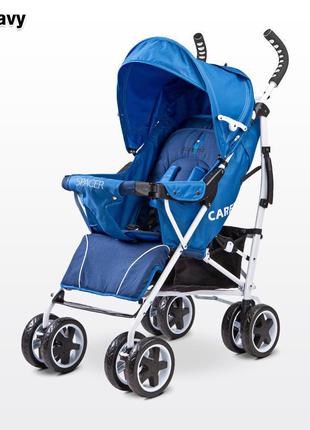 Детская прогулочная коляска caretero spacer navy