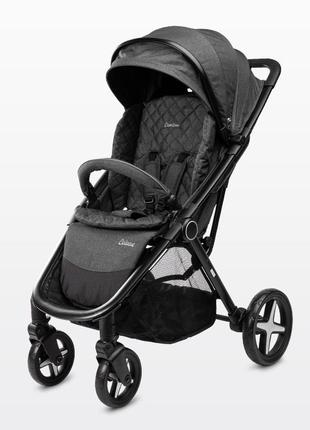 Детская прогулочная коляска caretero colosus graphite