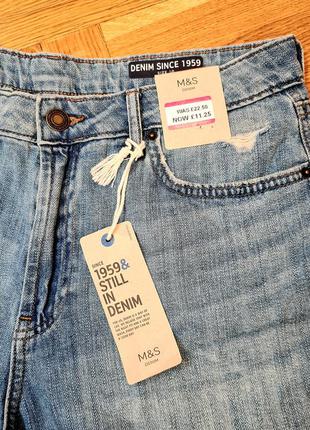 Джинсовые шорты m&s 3