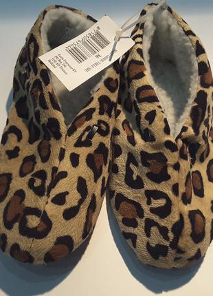 Леопардові тапочки пінетки 36 розмір, ferro footwear, нідерланди