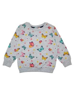 Реглан девочке с бабочками
