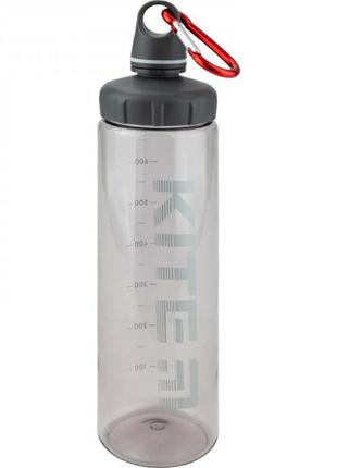 Пляшка для води kite 750 мл сіра к19-406-03