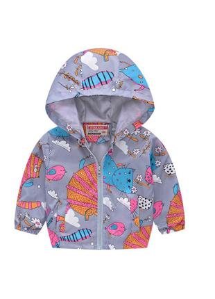 Ветровка детская девочкам с котиками