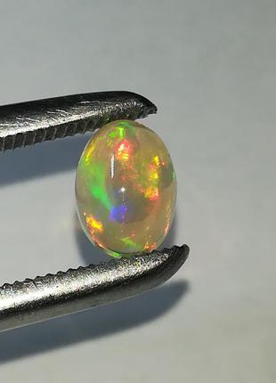 Эфиопский опал кабошон 1.24 ct aaa9 фото