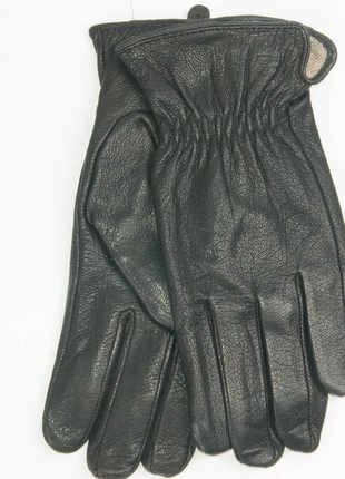 Рукавички чоловічі шкіряні рукавички з оленячої шкіри з підкладкою вовняної4 фото