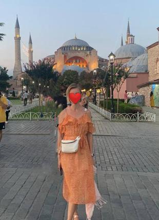 Шифоновое платье