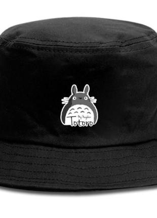 Панама шляпа totoro аниме аниме мой сосед тоторо черная  56-58 см