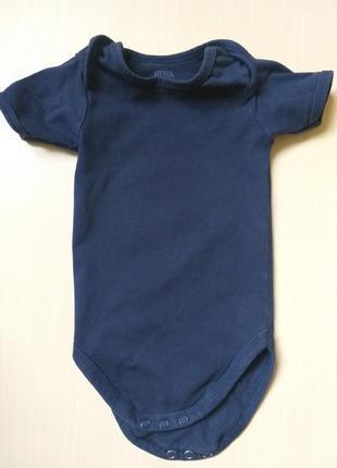 Синяя боди футболочка hema