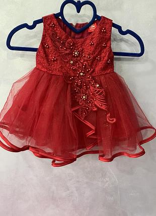 Платье на годик