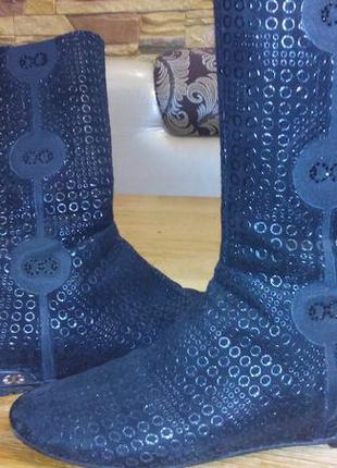 Сапоги осень весна оригинал кожа 41