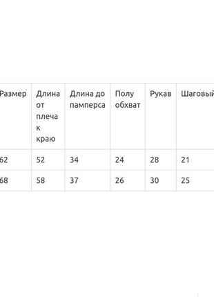 Человечек из трехнити с закрытыми ножками на молнии , 62 , 68 см3 фото