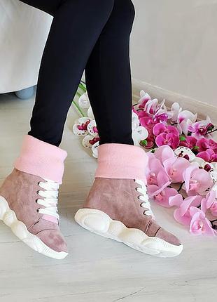 Женские ботинки сникерсы теd