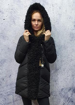 Зимняя женская куртка evacana. женская куртка большого размера. e20-w127m