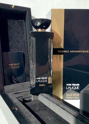 Lalique noir premier terres aromatiques 1905 💥оригінал 1,5 мл розпив затест