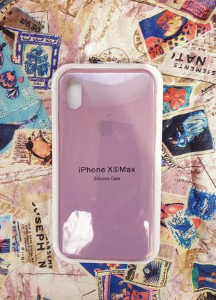 Чехол iphone xs max silicone case айфон