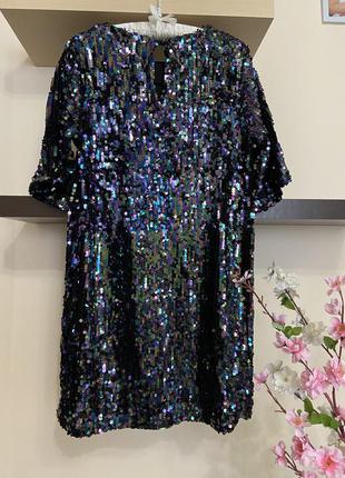 Шикарне вечірнє плаття з паєтками