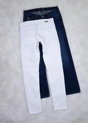 Стильные белые джинсы4 фото