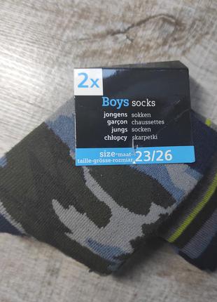 Набор махровых носочков размер 23-26 ( набір махрових шкарпеток для хлопчика )