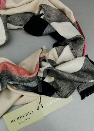 Burberry женский кашемировый шарф тонкий2 фото