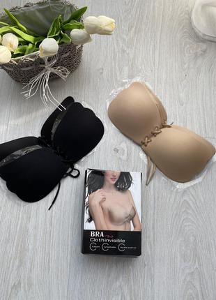 Силиконовый бюстгальтер невидимка fly bra