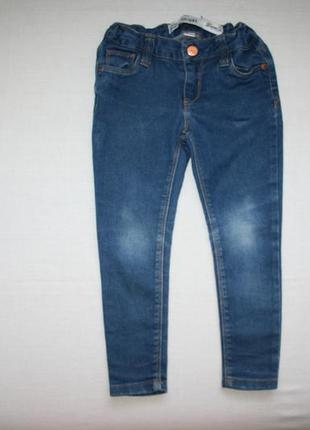 Стильные джинсы -skinny  denim co  на 3-4 года (рост 104см)
