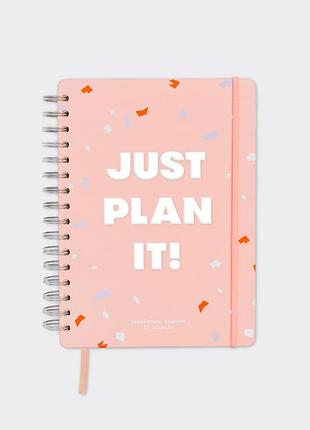 Планер just plan it рожевий